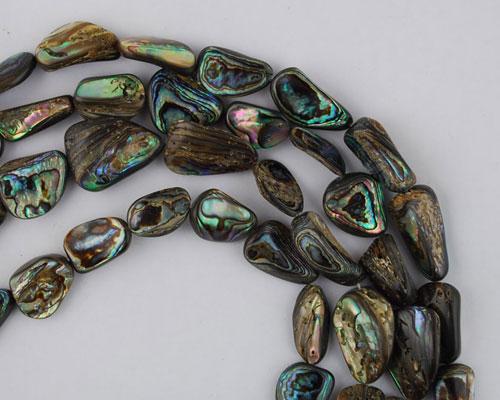 abalone bead #035